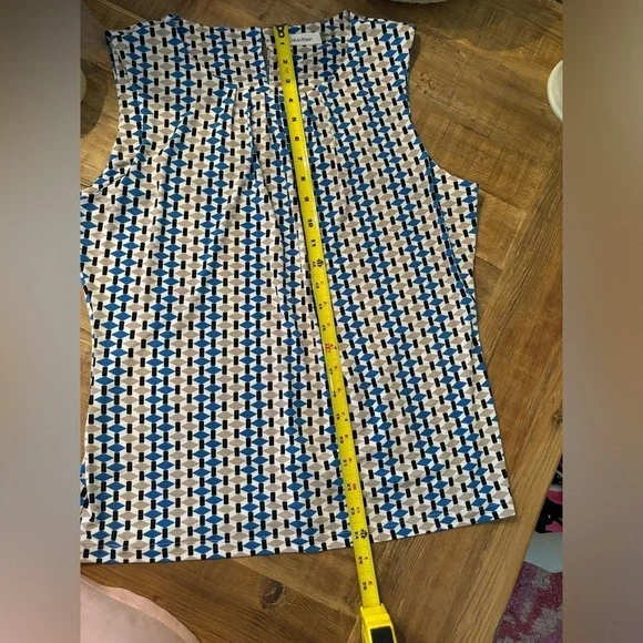 3 Layering Sleeveless Blouse | Tops. Tahari | Calvin Klein. Women’s Sz L EUC - Picture 10 of 16